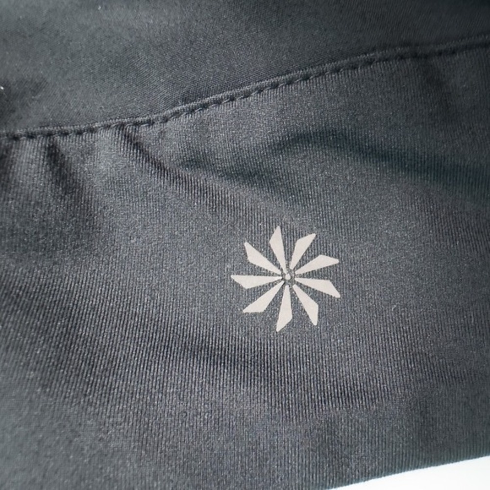 Athleta Swift Zip Skort Size 6 Black White Floral Tennis Pickleball Golf 819678 - Picture 11 of 16
